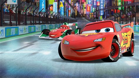 Main Characters Watch Cars 2 Movie